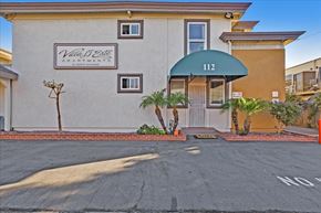 San Mateo apartment for rent - A building with a sign