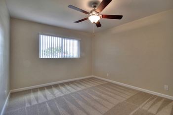 Bedroom with window view