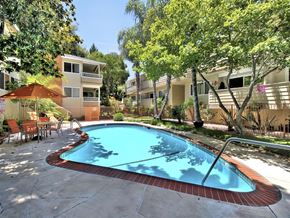 Menlo Park apartment for rent - Invigorating Swimming Pool at Laurel Grove Apartments, Menlo Park, CA, 94025