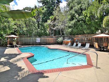 Swimming pool side sundeck