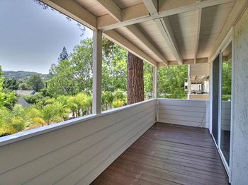 Private apartment balcony