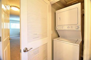 In home full size washer and dryer