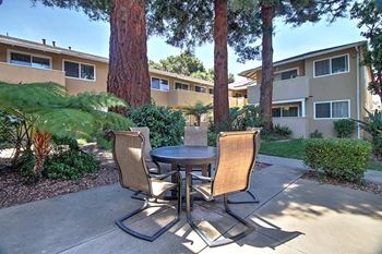Courtyard patio