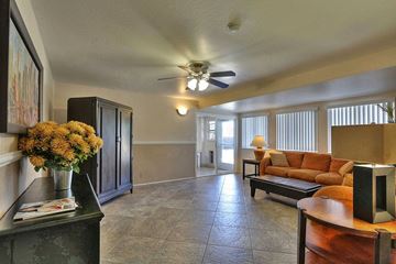 San Jose apartment for rent - Living room with sofa at Hamilton, San Jose, 95130