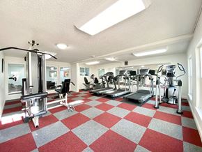 Santa Clara apartment for rent - Cardio Machines In Gym at Normandy Park, Santa Clara, CA