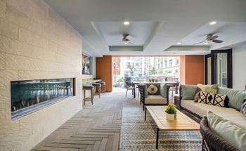 Spacious living room