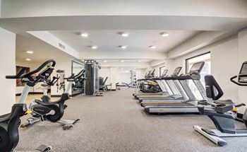Spacious gym