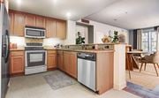 Concord apartment for rent - Kitchen with Wooden Cabinets at Renaissance Square, Concord, CA