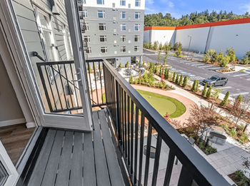 Balcony's on select units