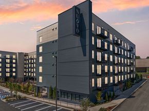 Bellevue apartment for rent - Classic Exterior View at Nuovo Apartments, Bellevue, Washington