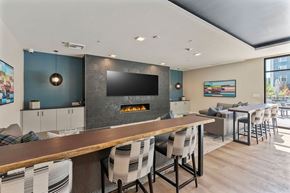Bellevue apartment for rent - Community Kitchen Area at Nuovo Apartments, Bellevue, Washington
