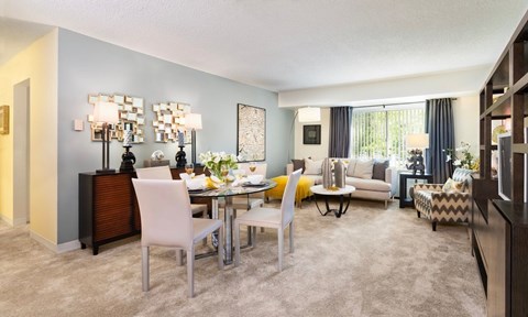 Floor plan for 2 beds, 1 bath, 1295 sqft