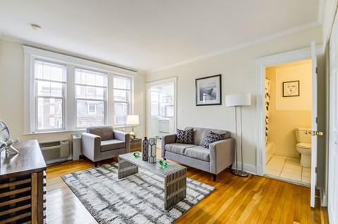 Floor plan for 4 beds, 2 baths, 1377 sqft
