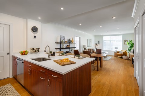 Floor plan for 1 bed, 1 bath, 1115 sqft