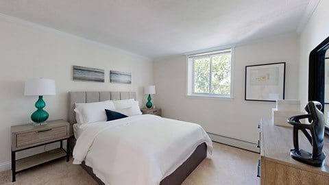 Floor plan for 1 bed, 1 bath, 922 sqft