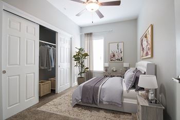 Ceiling fans in bedrooms