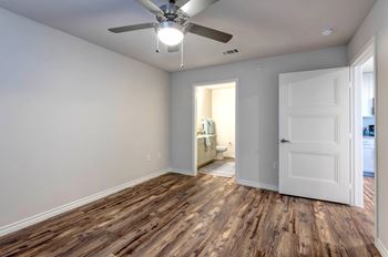 Resilient, hard-surface flooring