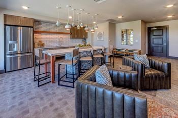 Fully furnished clubhouse with community kitchen