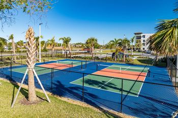 Pickleball courts