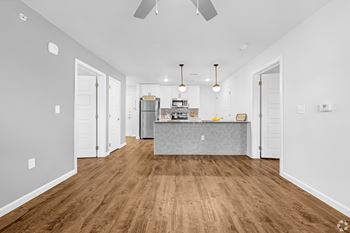 Resilient hard-surface flooring