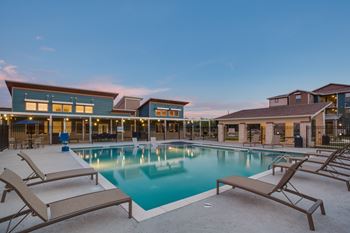 Beach entry pool