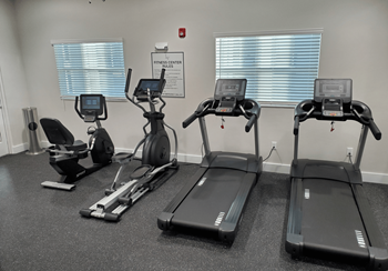 Fitness center with yoga studio