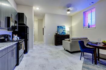 Resilient, hard-surface flooring