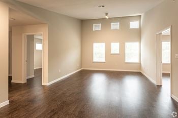 Faux wood flooring