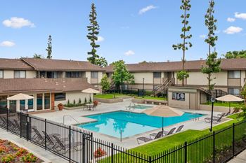 Two pools and spa