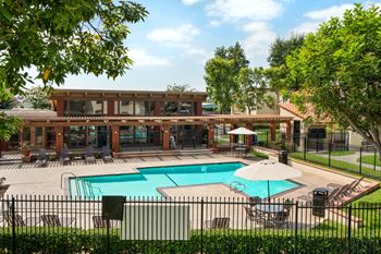 Two swimming pools and one spa
