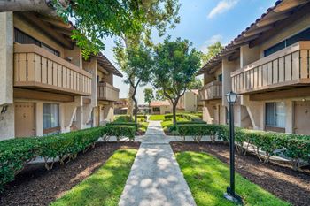 Professionally landscaped grounds