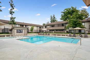 Two pools and spa