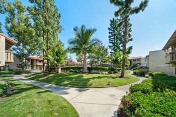 Professionally landscaped grounds