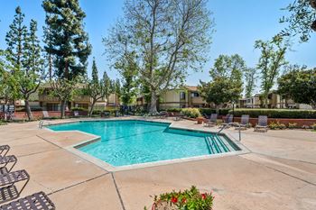 Four swimming pools and four spas