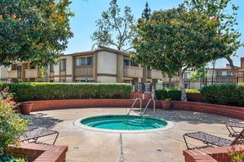 Four swimming pools and four spas