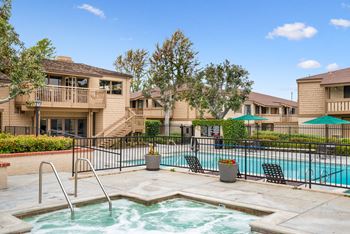 Four swimming pools and two spas