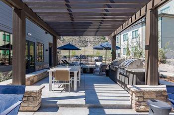 Outdoor lounge, bbq grills & fire pit