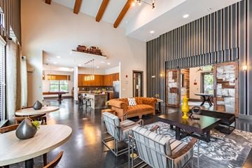 Valrico apartment for rent - a living room with couches and chairs and a table