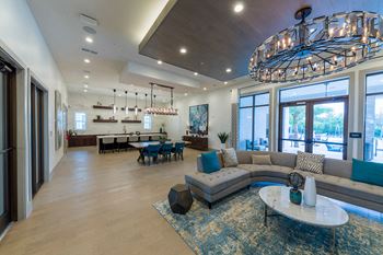 Clubhouse with open floor plan