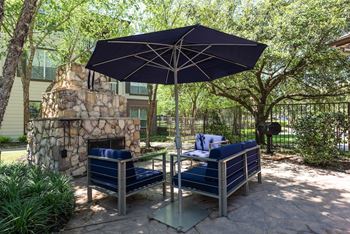 Harbor cove apartments outdoor fire pit
