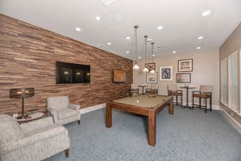 Harbor cove apartments game room