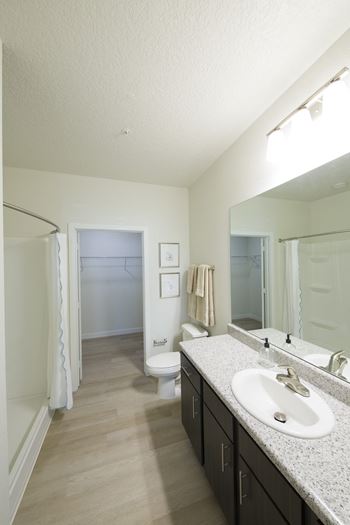Model bathroom