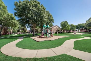 The park at wintergreen apartments | desoto, tx | jogging path