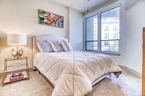 Houston apartment for rent - Skyline Model Unit - Bedroom