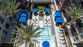 Houston apartment for rent - Aerial of Pool