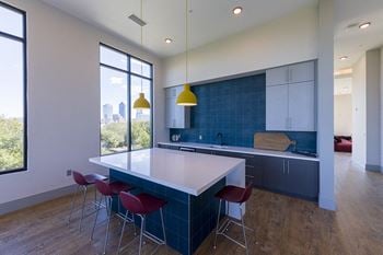 Lofts at brooklyn downtown jacksonville fl | club room kitchen
