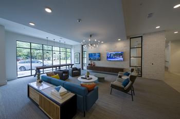 Lofts at murray hill apartments |resident lounge