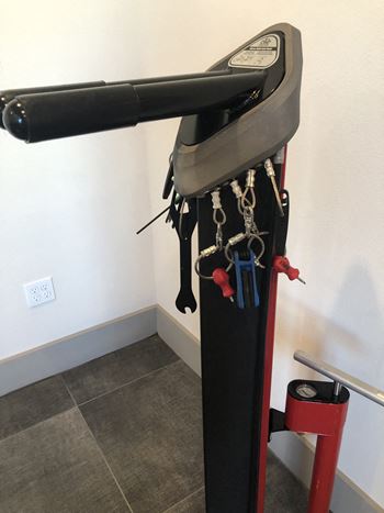 Fitness equipment with resistance bands and accessories
