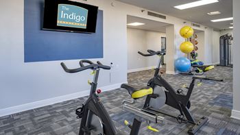 The indigo |clearwater, fl | fitness center with exercise bikes