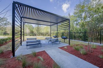 Lofts at brooklyn downtown jacksonville fl | pavilion with grills